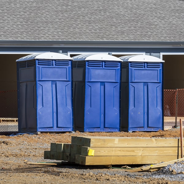 are there any restrictions on where i can place the porta potties during my rental period in Quail Ridge Florida